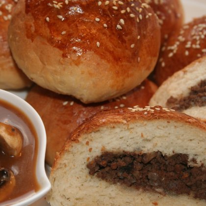 לחמניות ממולאות בשר