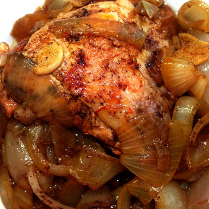 עוף בקינמון וזעפרן