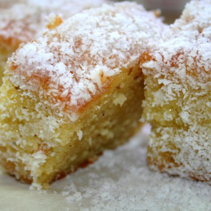 עוגה בלונדינית בלי מיקסר