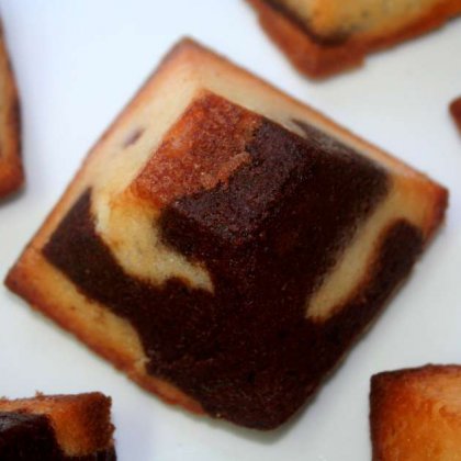 עוגות שיש שוקולד וניל אישיות