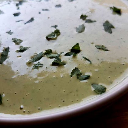 טחינה לבנונית ירוקה