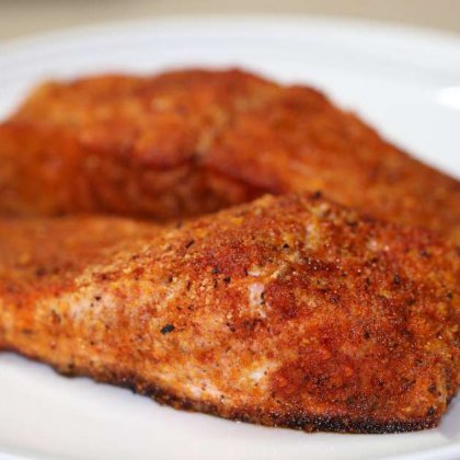 פילה דג סלמון צלוי בתנור