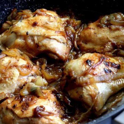 צלי עוף מושחם