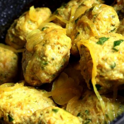 קציצות עוף ברוטב מייפל ולימון