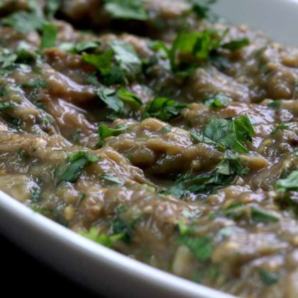 סלט חצילים בטריאקי