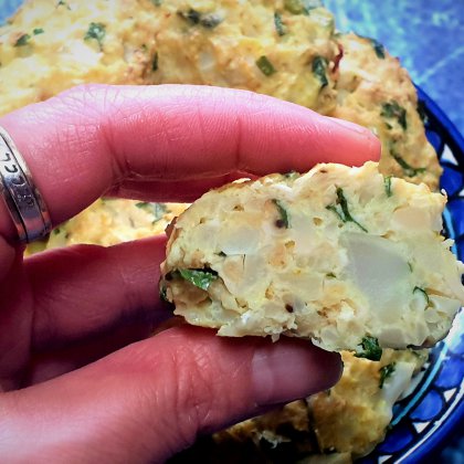 קציצות עוף וכרובית אפויות