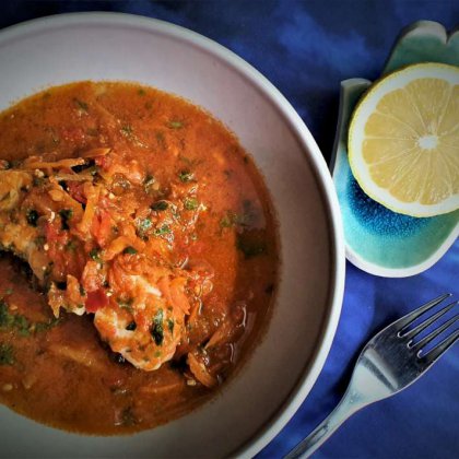 דג נסיכת הנילוס ברוטב פיקנטי