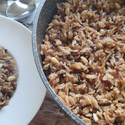 אורז מיקס וריבת בצל