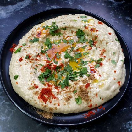 חומוס עדשים