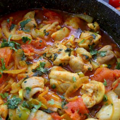 פרגיות ברוטב מזרחי